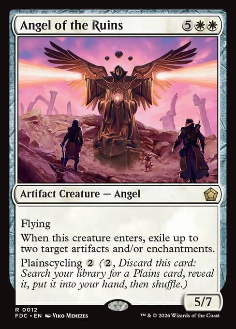 Angel of the Ruins (fdc-12)