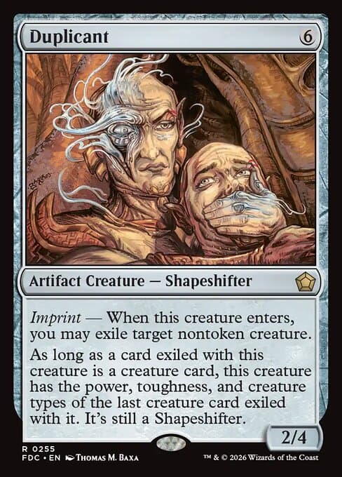 Duplicant card art (fdc-255), Magic: The Gathering FDC