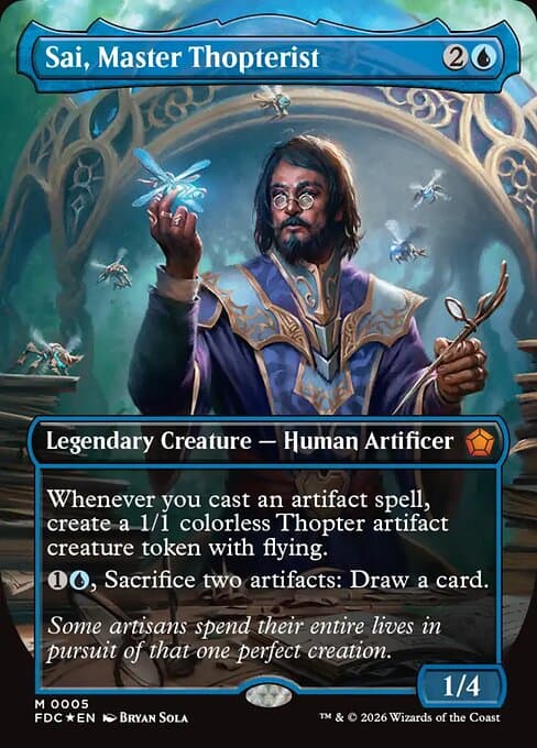 Sai, Master Thopterist (fdc-5)