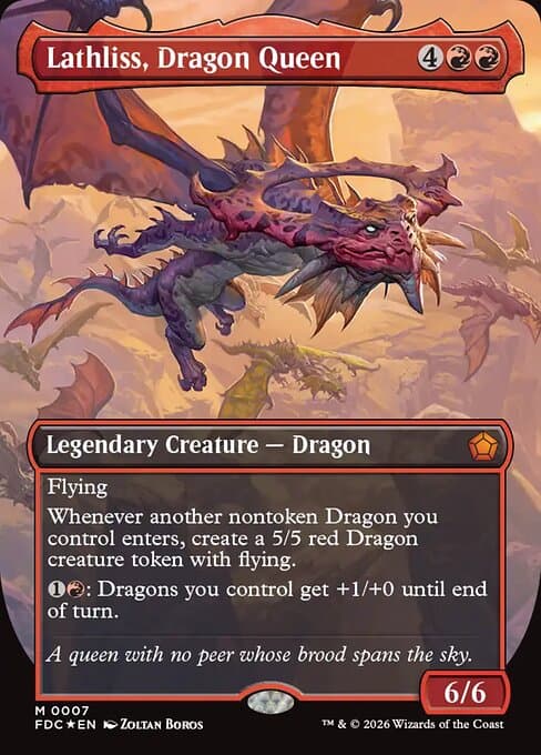 Lathliss, Dragon Queen (fdc-7)