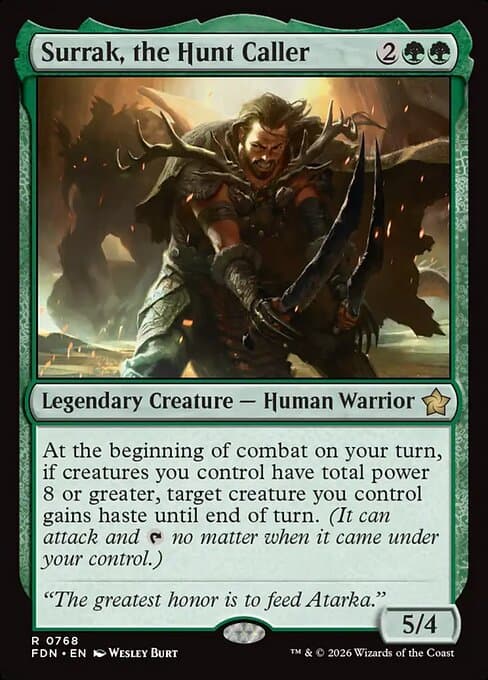Surrak, the Hunt Caller (fdn-768)