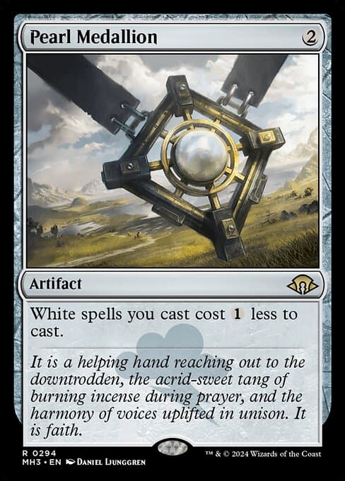 Pearl Medallion (mh3-294)