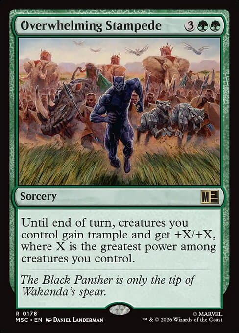 Overwhelming Stampede (msc-178)