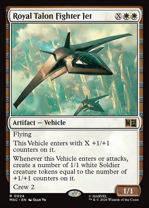 Royal Talon Fighter Jet (msc-24)