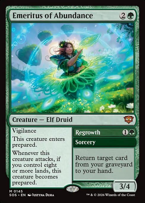 Emeritus of Abundance // Regrowth (sos-145)