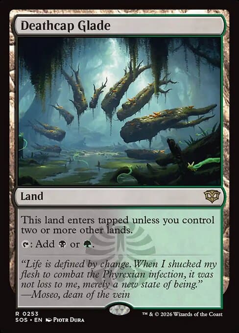 Deathcap Glade card art (sos-253), Magic: The Gathering SOS