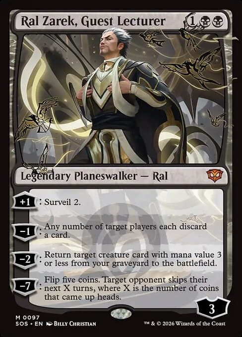 Ral Zarek, Guest Lecturer (sos-97)