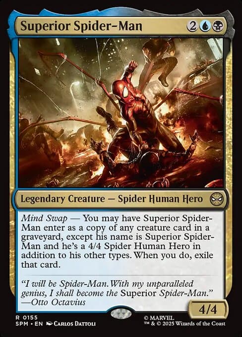 Superior Spider-Man card art (spm-155), Magic: The Gathering SPM