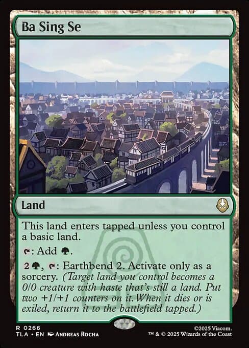 Ba Sing Se card art (tla-266), Magic: The Gathering TLA