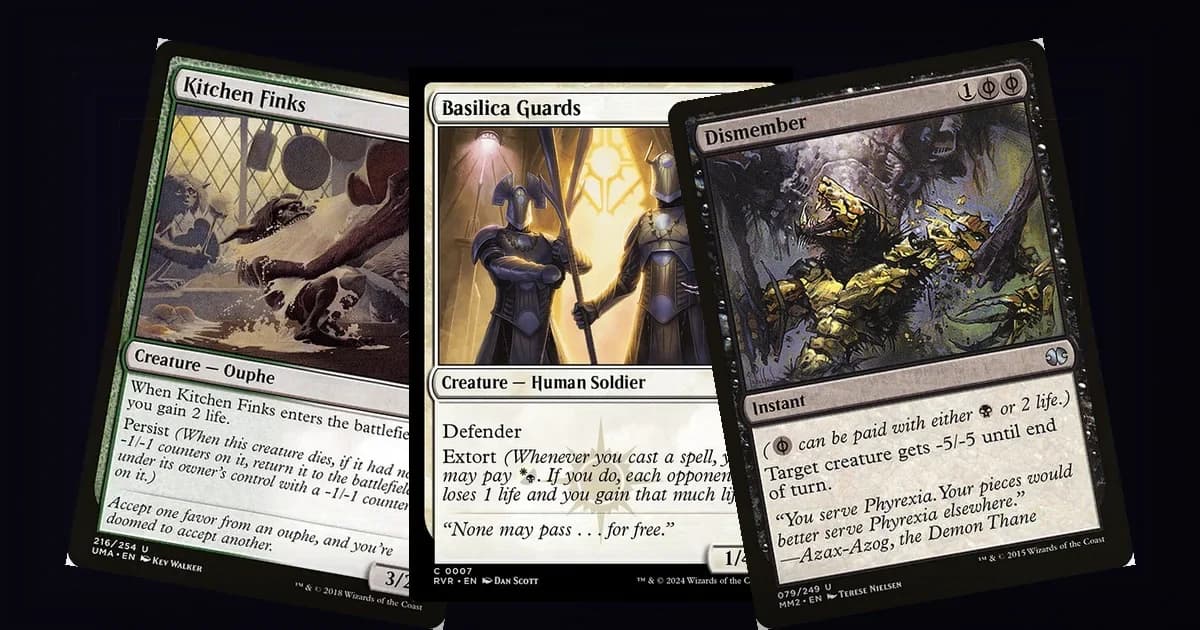 MTG Color Identity: Hybrid, Phyrexian and Reminder Text