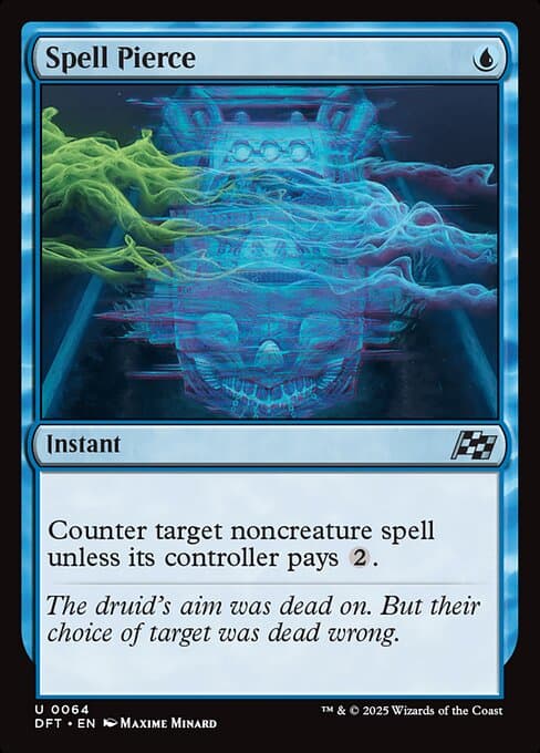 Spell Pierce card art (dft-64), Magic: The Gathering DFT