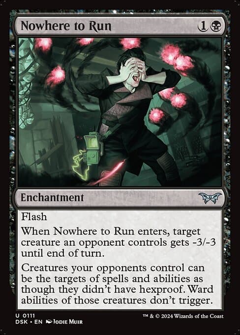 Nowhere to Run card art (dsk-111), Magic: The Gathering DSK