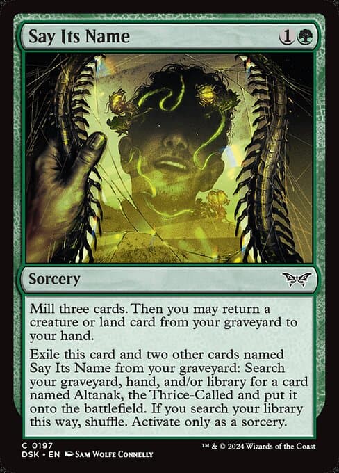 Say Its Name (dsk-197)