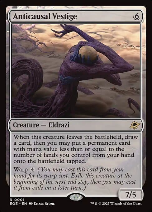 Anticausal Vestige (eoe-1)