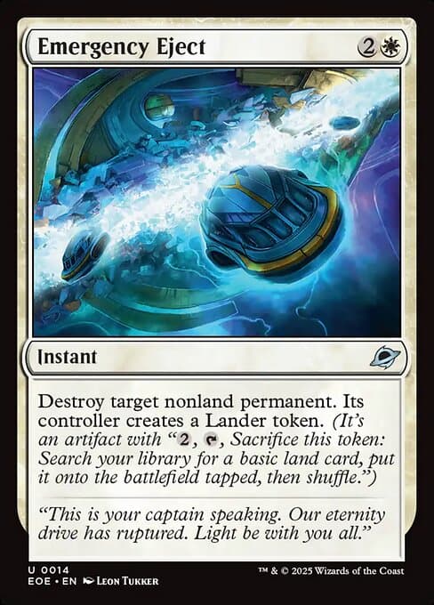 Emergency Eject (eoe-14)