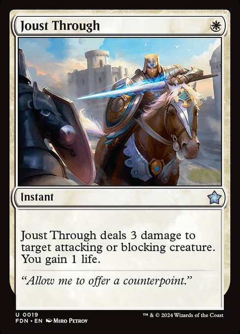 Joust Through (fdn-19)