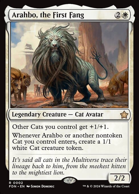 Arahbo, the First Fang (fdn-2)