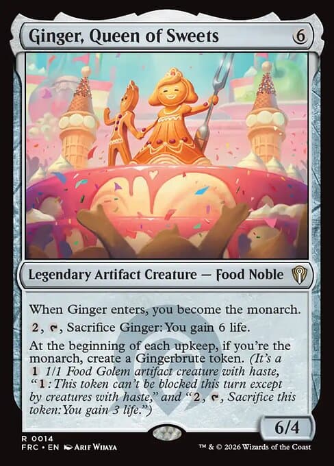 Ginger, Queen of Sweets (frc-14)