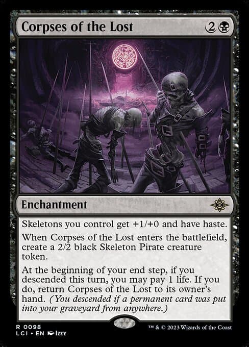 Corpses of the Lost card art (lci-98), Magic: The Gathering LCI