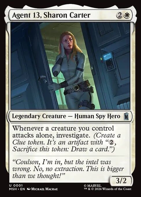 Agent 13, Sharon Carter (msh-1)