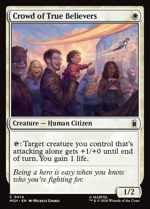 Crowd of True Believers (msh-14)
