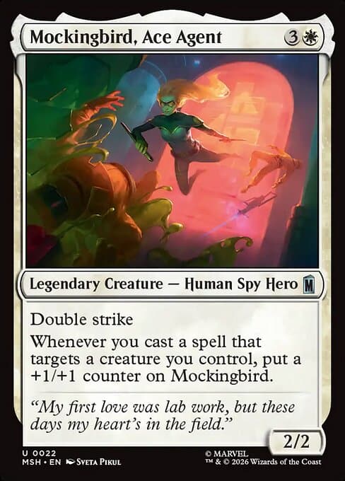 Mockingbird, Ace Agent (msh-22)