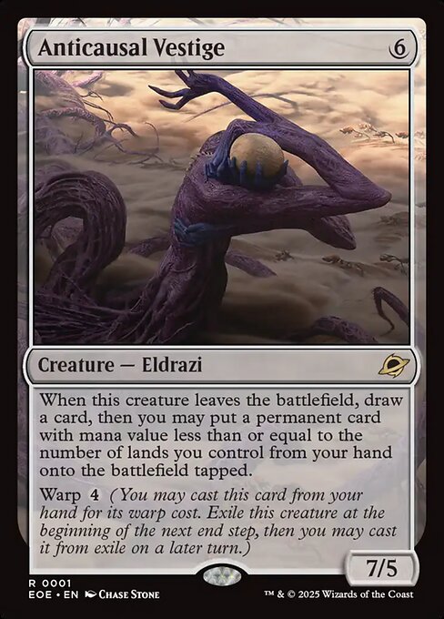 Anticausal Vestige (eoe-1)
