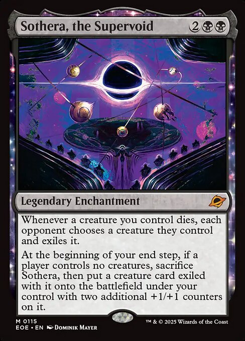 Sothera, the Supervoid card art (eoe-115), Magic: The Gathering EOE