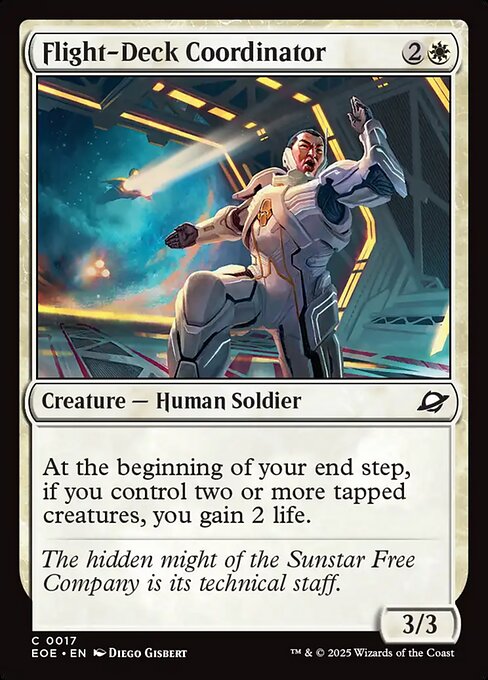 Flight-Deck Coordinator card art (eoe-17), Magic: The Gathering EOE