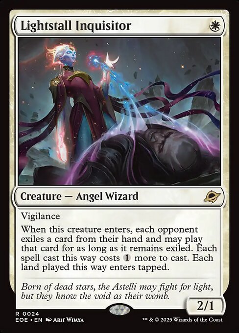 Lightstall Inquisitor card art (eoe-24), Magic: The Gathering EOE