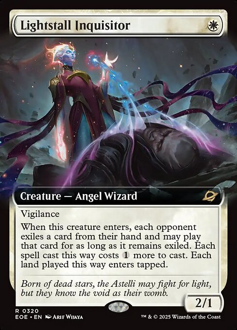 Lightstall Inquisitor card art (eoe-320), Magic: The Gathering EOE