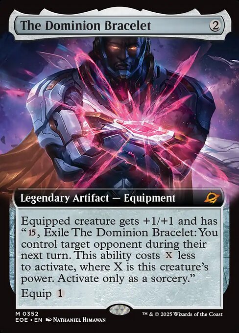 The Dominion Bracelet card art (eoe-352), Magic: The Gathering EOE
