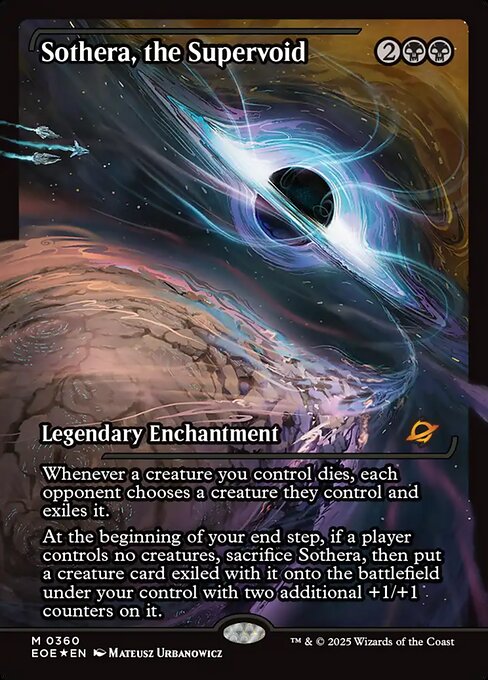 Sothera, the Supervoid card art (eoe-360), Magic: The Gathering EOE