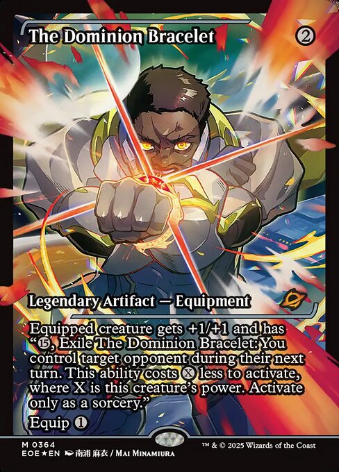 The Dominion Bracelet card art (eoe-364), Magic: The Gathering EOE