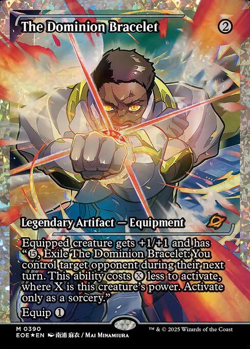 The Dominion Bracelet card art (eoe-390), Magic: The Gathering EOE