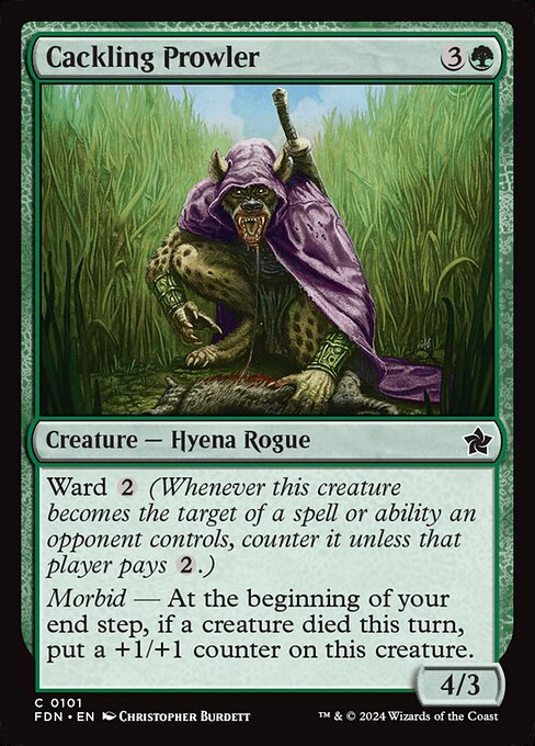 Cackling Prowler (fdn-101)
