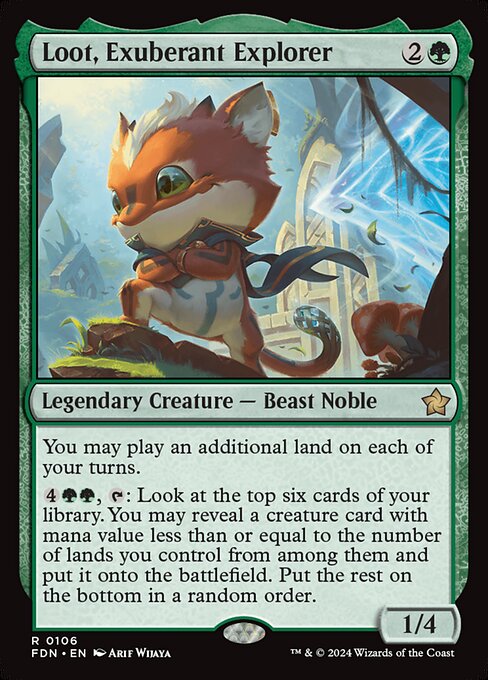 Loot, Exuberant Explorer (fdn-106)
