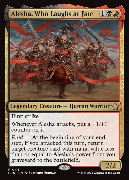 Alesha, Who Laughs at Fate (fdn-115)