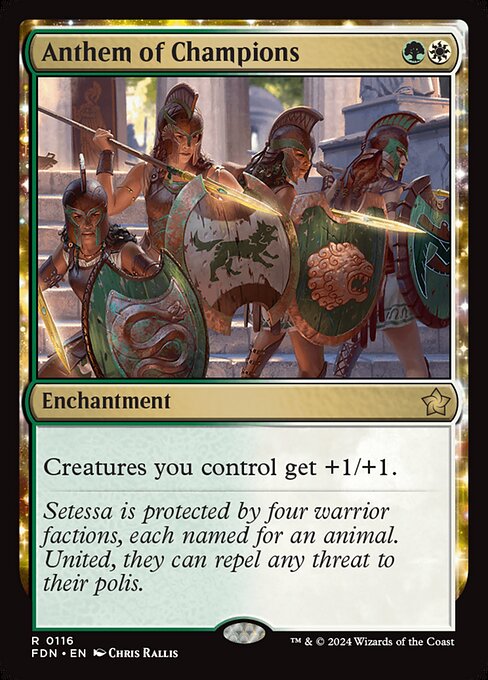 Anthem of Champions (fdn-116)
