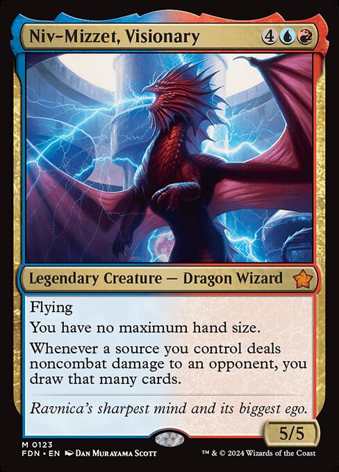 Niv-Mizzet, Visionary (fdn-123)