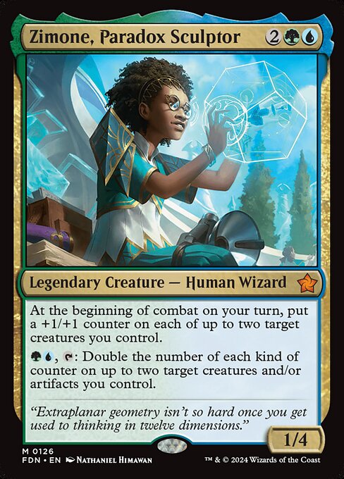 Zimone, Paradox Sculptor (fdn-126)