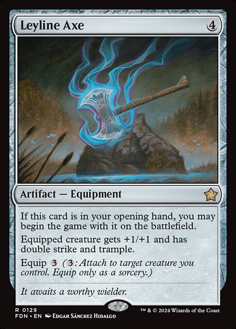 Leyline Axe (fdn-129)
