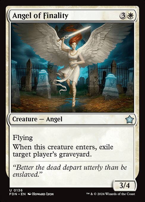 Angel of Finality (fdn-136)