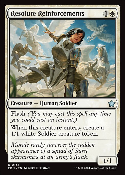 Resolute Reinforcements (fdn-145)