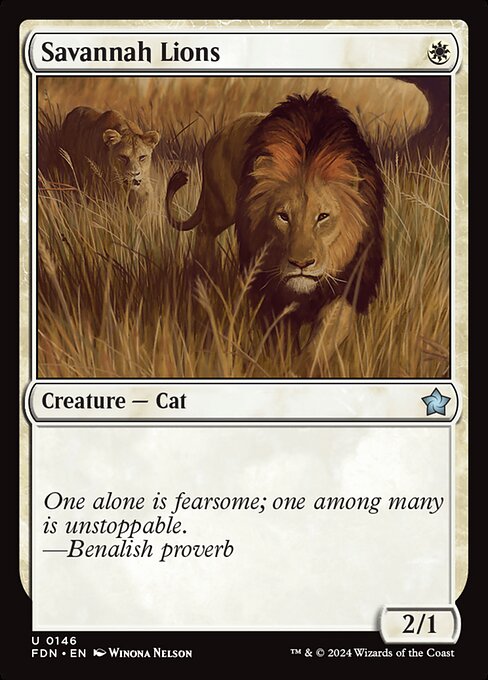 Savannah Lions (fdn-146)
