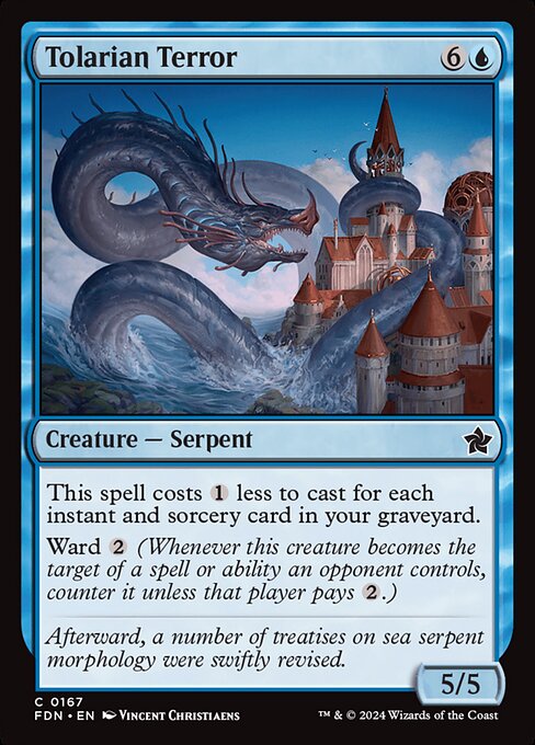 Tolarian Terror (fdn-167)