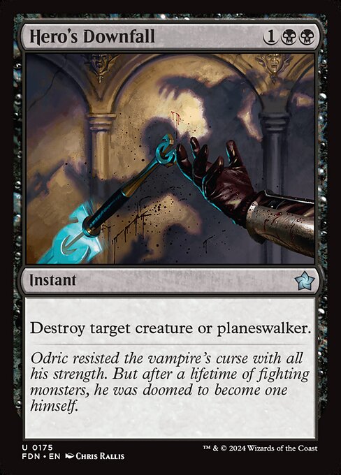 Hero's Downfall (fdn-175)