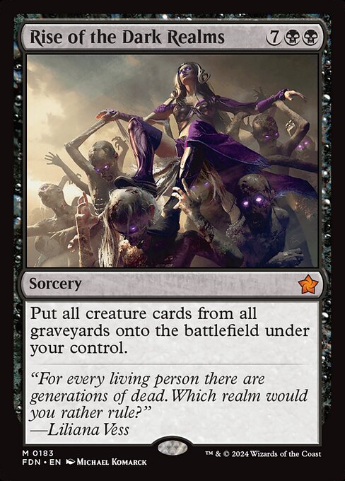Rise of the Dark Realms (fdn-183)
