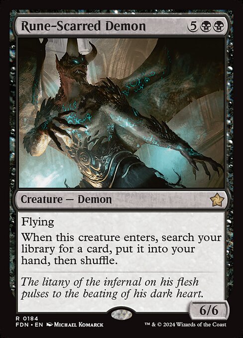 Rune-Scarred Demon (fdn-184)
