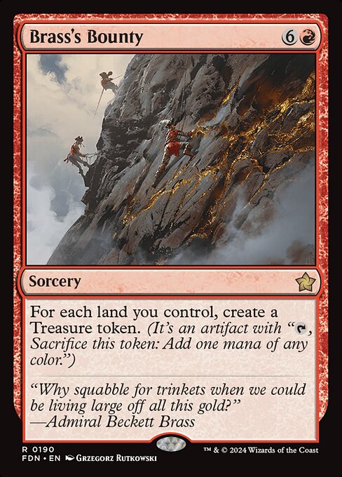 Brass's Bounty (fdn-190)
